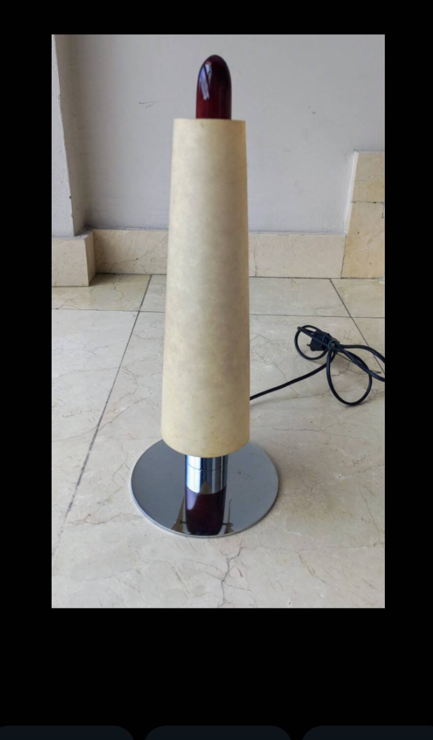 Pair of Taller Uno mcm desk lamps