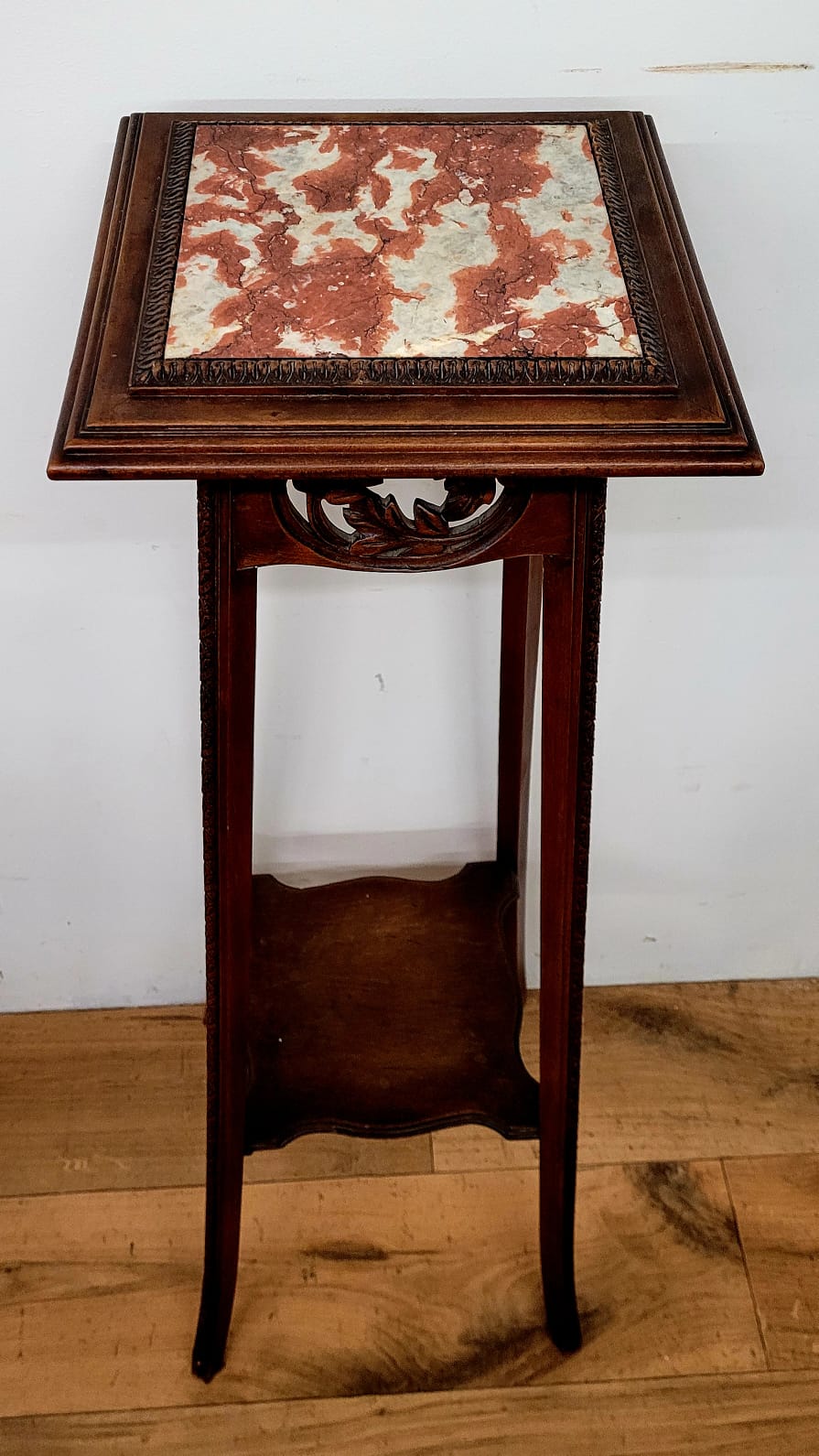 Wooden and marble harness