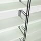 Industrial metal roomdivider / bookcases / bookshelves, 1960s Netherlands