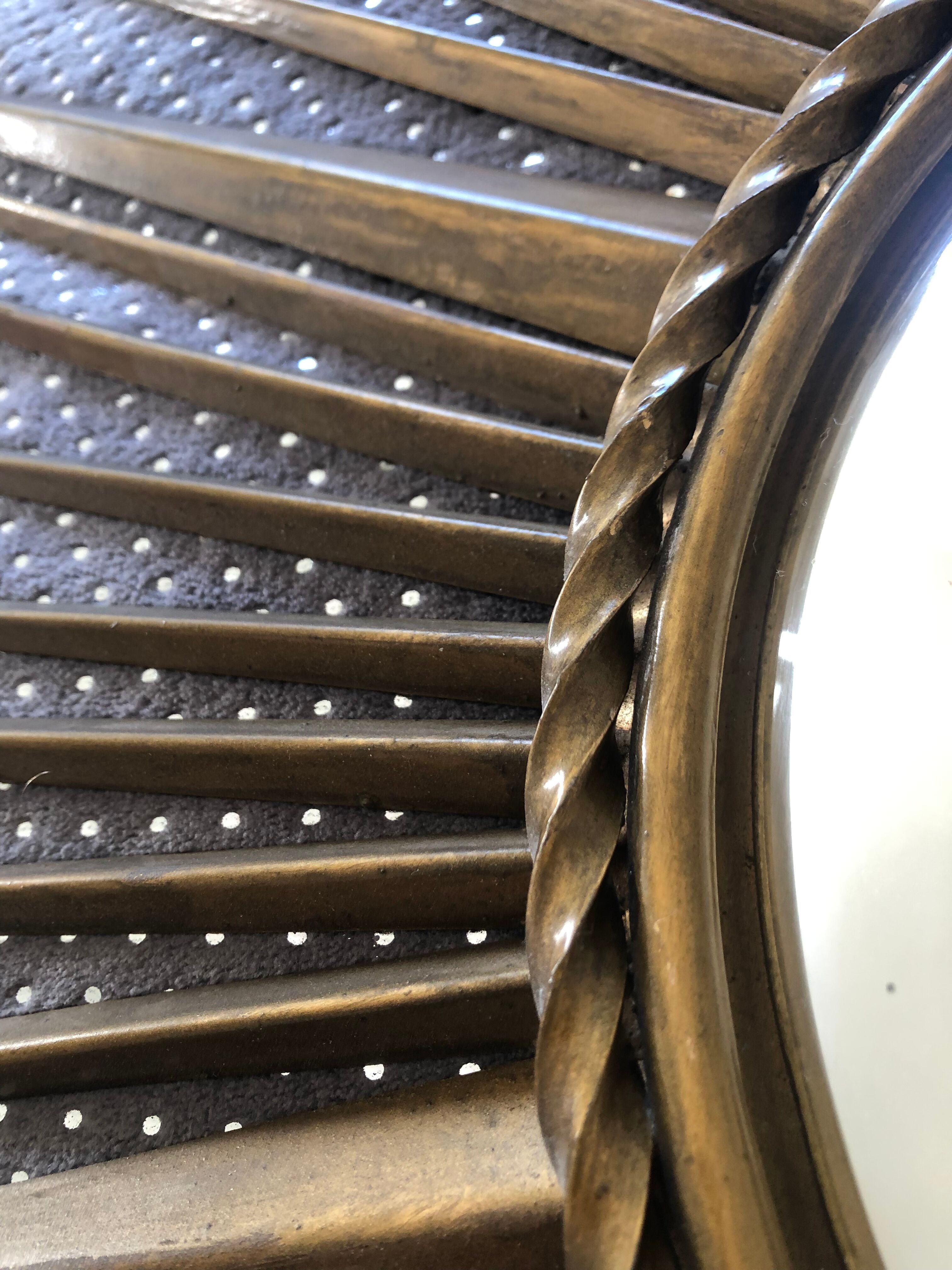 Mirror Chaty Vallauris curved 60s