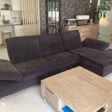 Sofa with daybed and bench