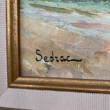 Original canvas painting Marina Sédrac