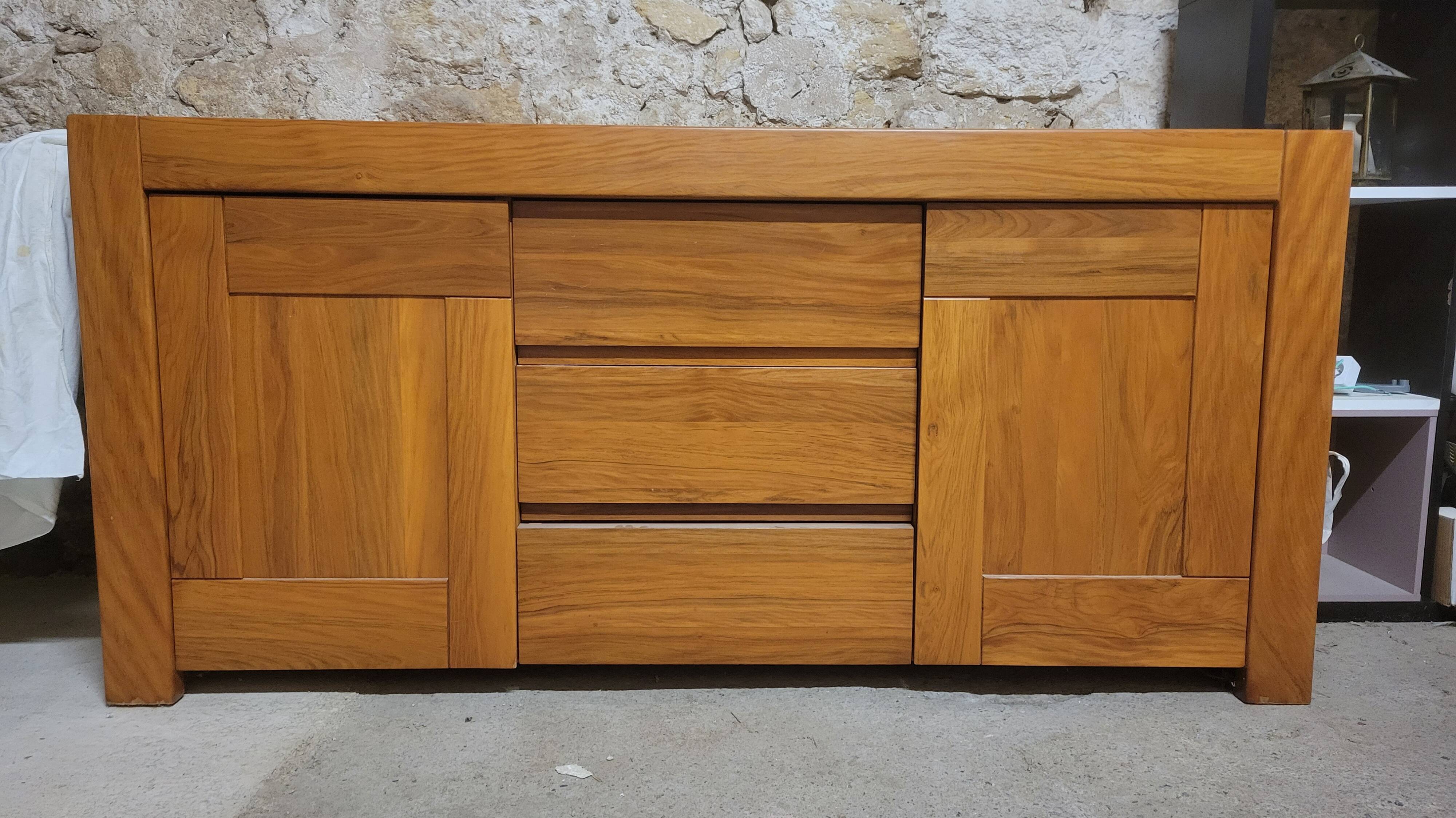 Solid wood buffet