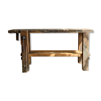 Old carpenter's workbench