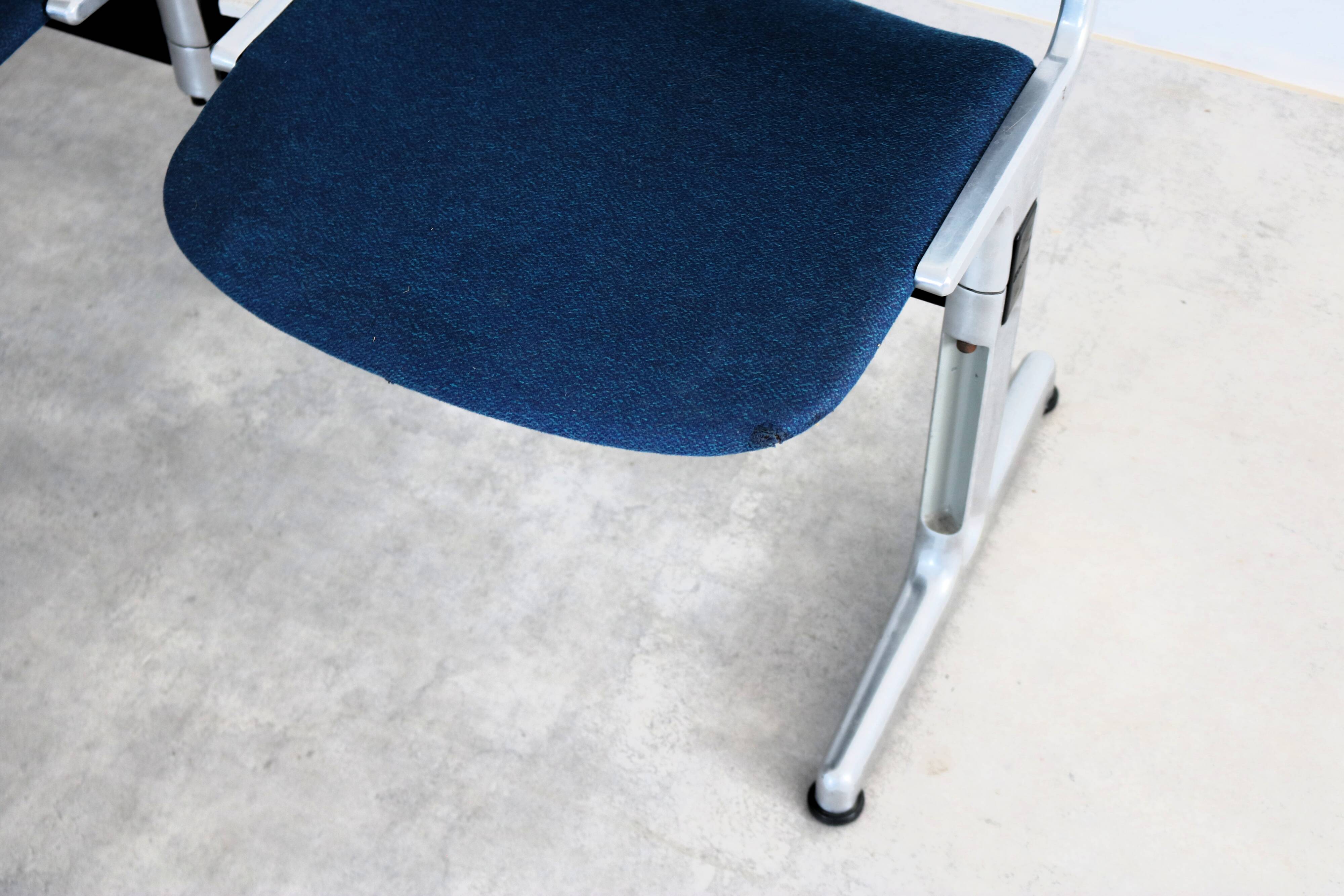 Vintage bench | waiting room bench | 1970s | Castelli