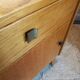 Pair of vintage wooden bedsides