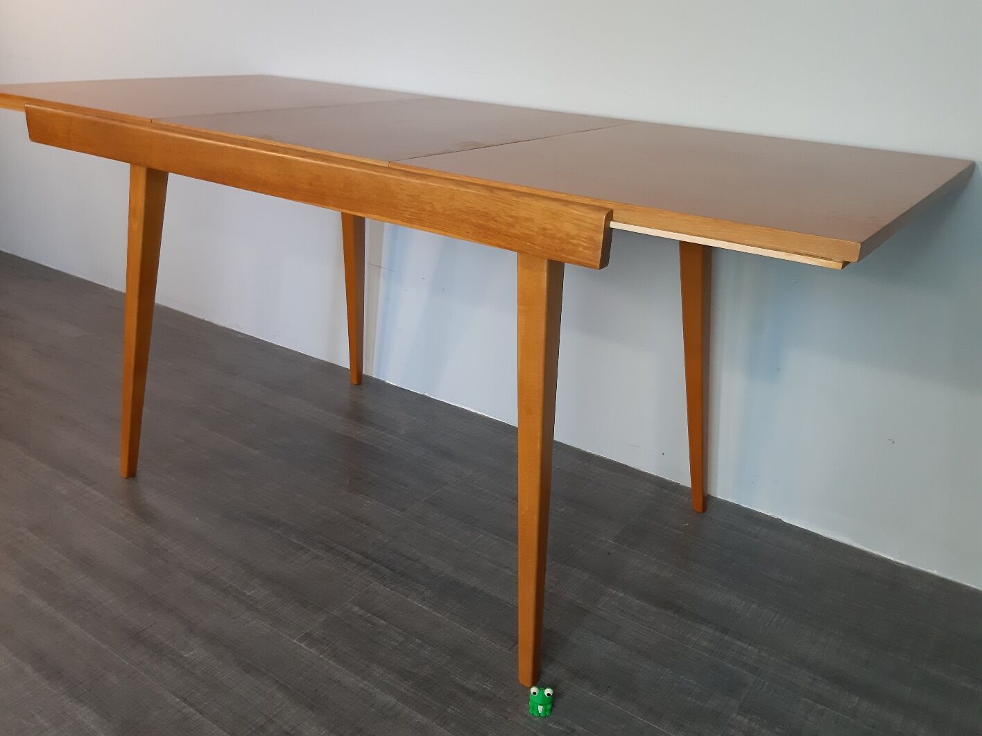 Extended table in Jiràk Beech by Tatra,  Czechoslovakia 1960
