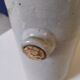 Bottle of stoneware hot water bottle
