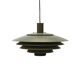 Unique green-coloured Nordic pendant lamp by Form Light model 52610, Denmark.