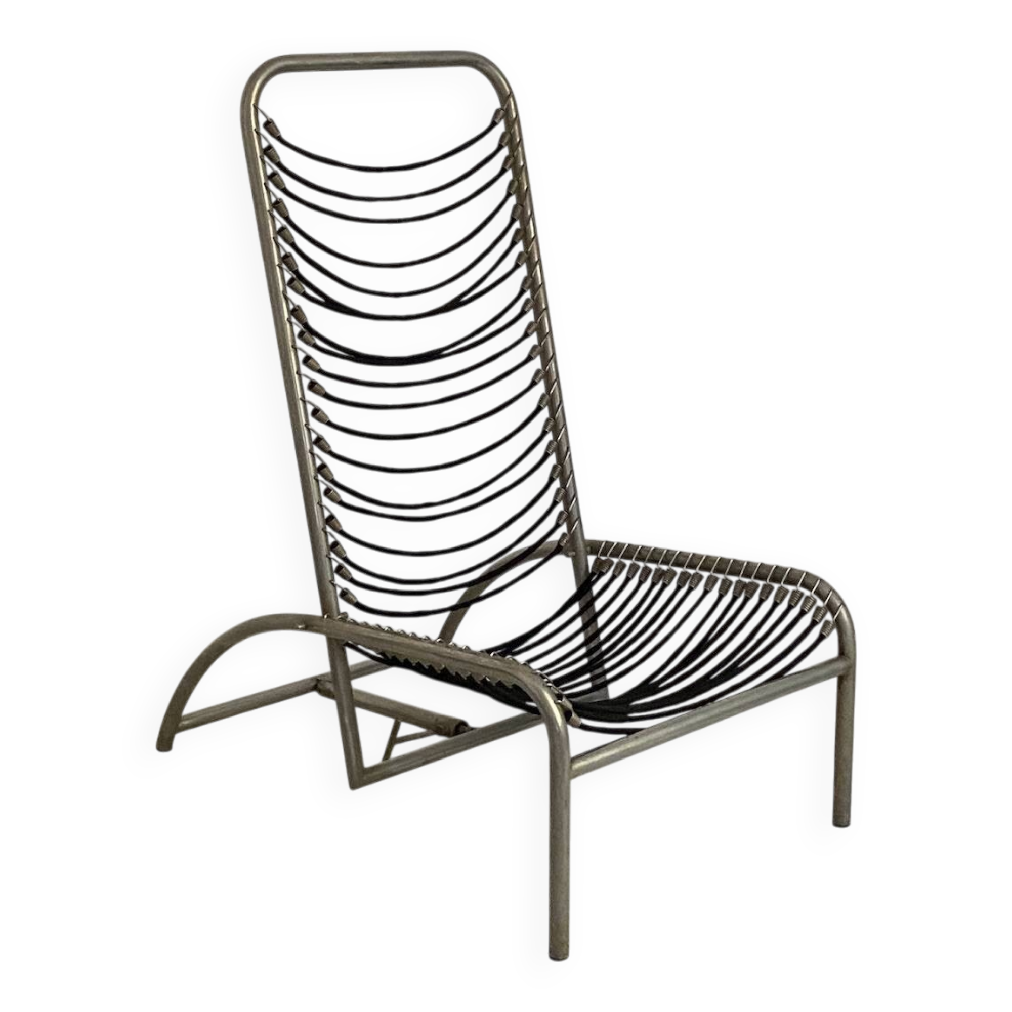 "Bungee" Chaise Longue Design René Herbst for Ecart International