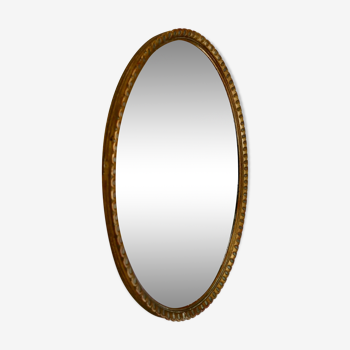 Oval mirror 25x32cm