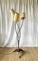 Handcrafted wrought iron floor lamp by Studio Pescatore
