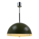 Suspension Space Age 1970, marron et chrome