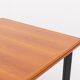 Table à manger vintage pliable en noyer, design italien, 1980
