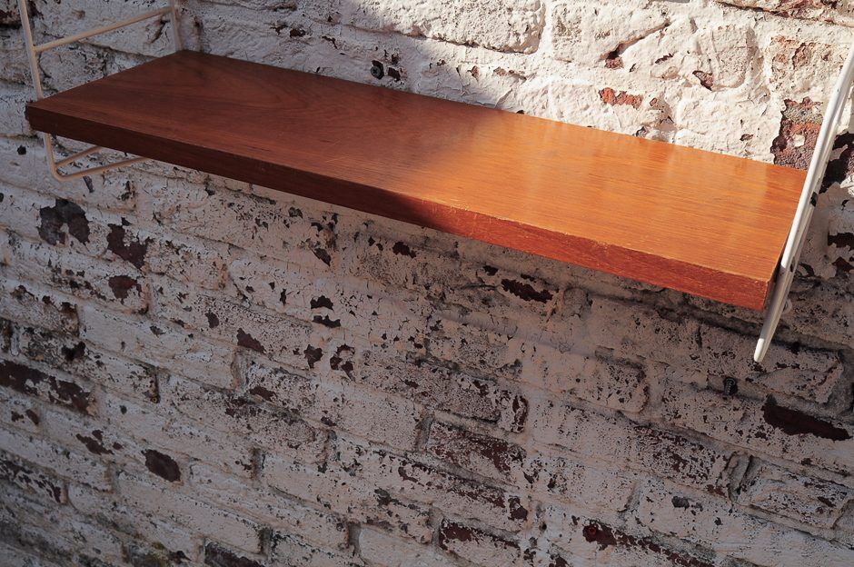 Shelf Nisse Strinning for String teak, Sweden, 1960s