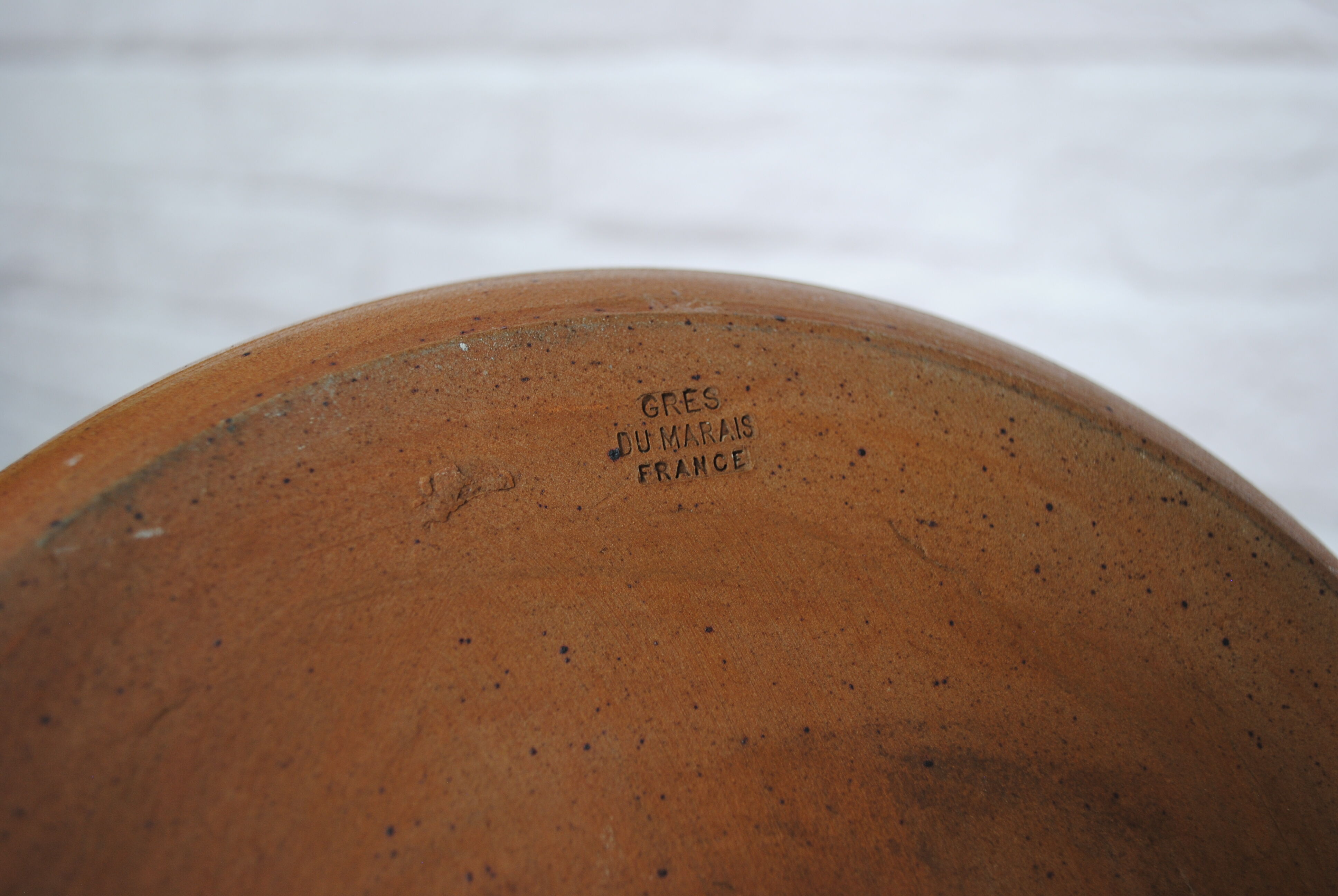 Ball vase Grès du Marais 1970