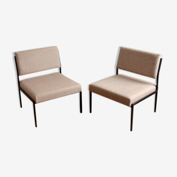 Pair of Modernist chairs by Gijs Van Der Sluis 1950s