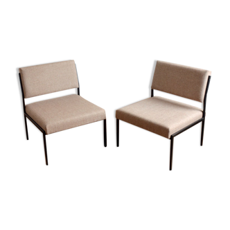 Pair of Modernist chairs by Gijs Van Der Sluis 1950s