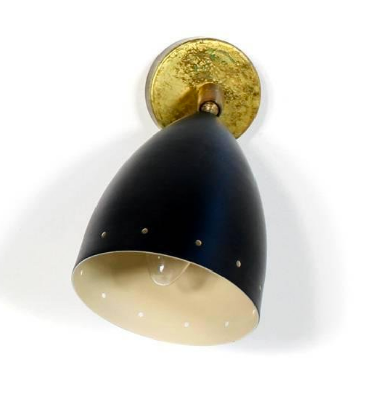 Black Fanal Wall Lamp
