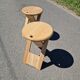 Lot de 2 Tabourets pliants style Suzy Adrian Reed