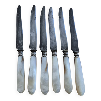 Mother-of-pearl knives