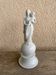 figurine de madone en biscuit français antique