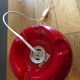 Lampe Ikea Lykta rouge