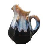 Enamelled ceramic pitcher