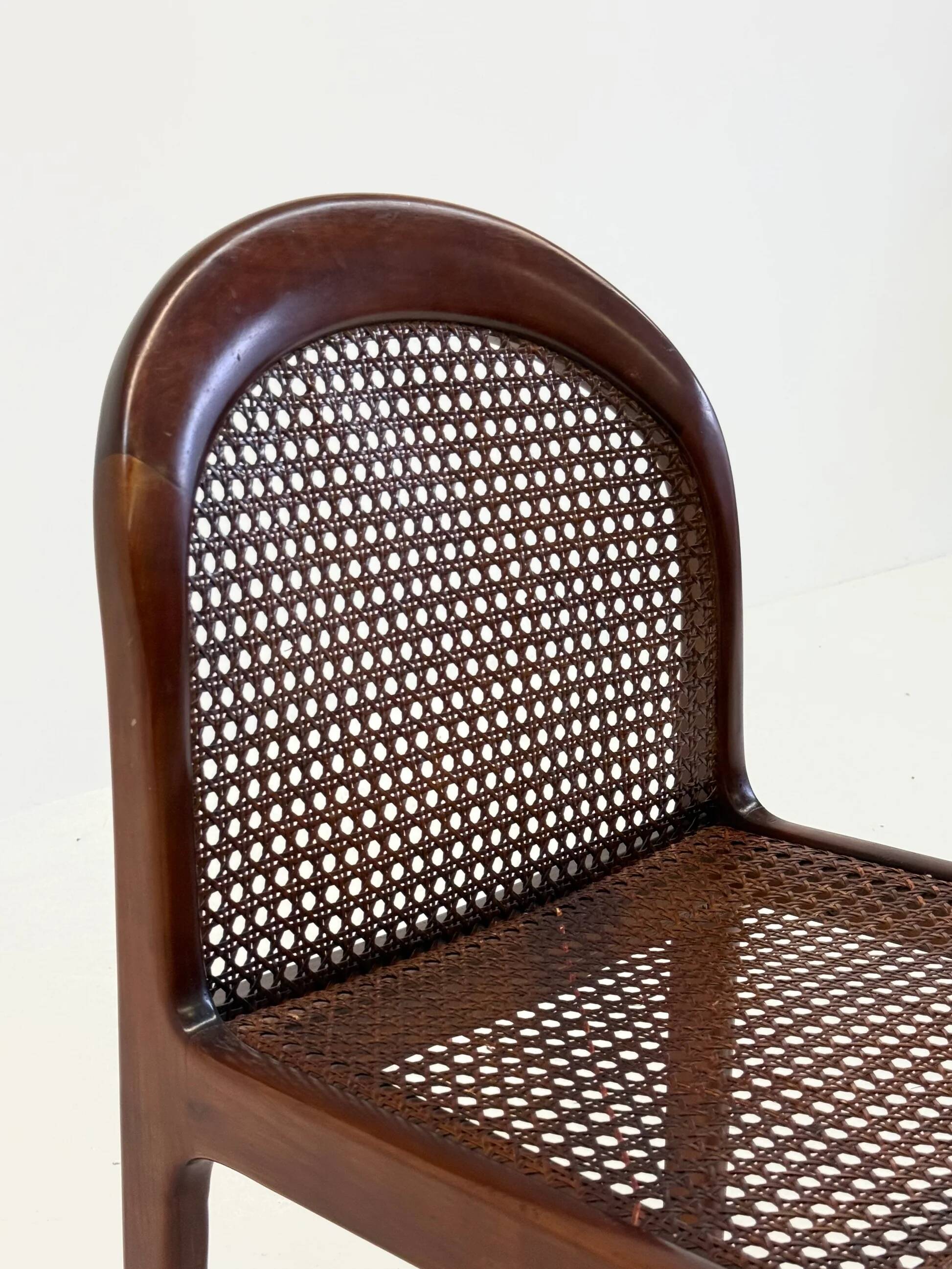 Set of four Mid-Century dining chairs by Lübke