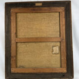 Vintage painting "The Auction"