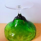Green Empoli glass cup