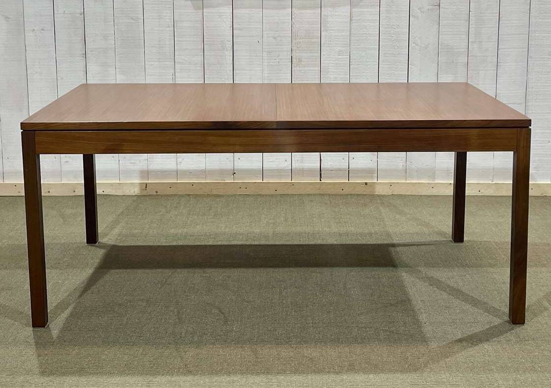 English teak table from the 70s with butterfly extension