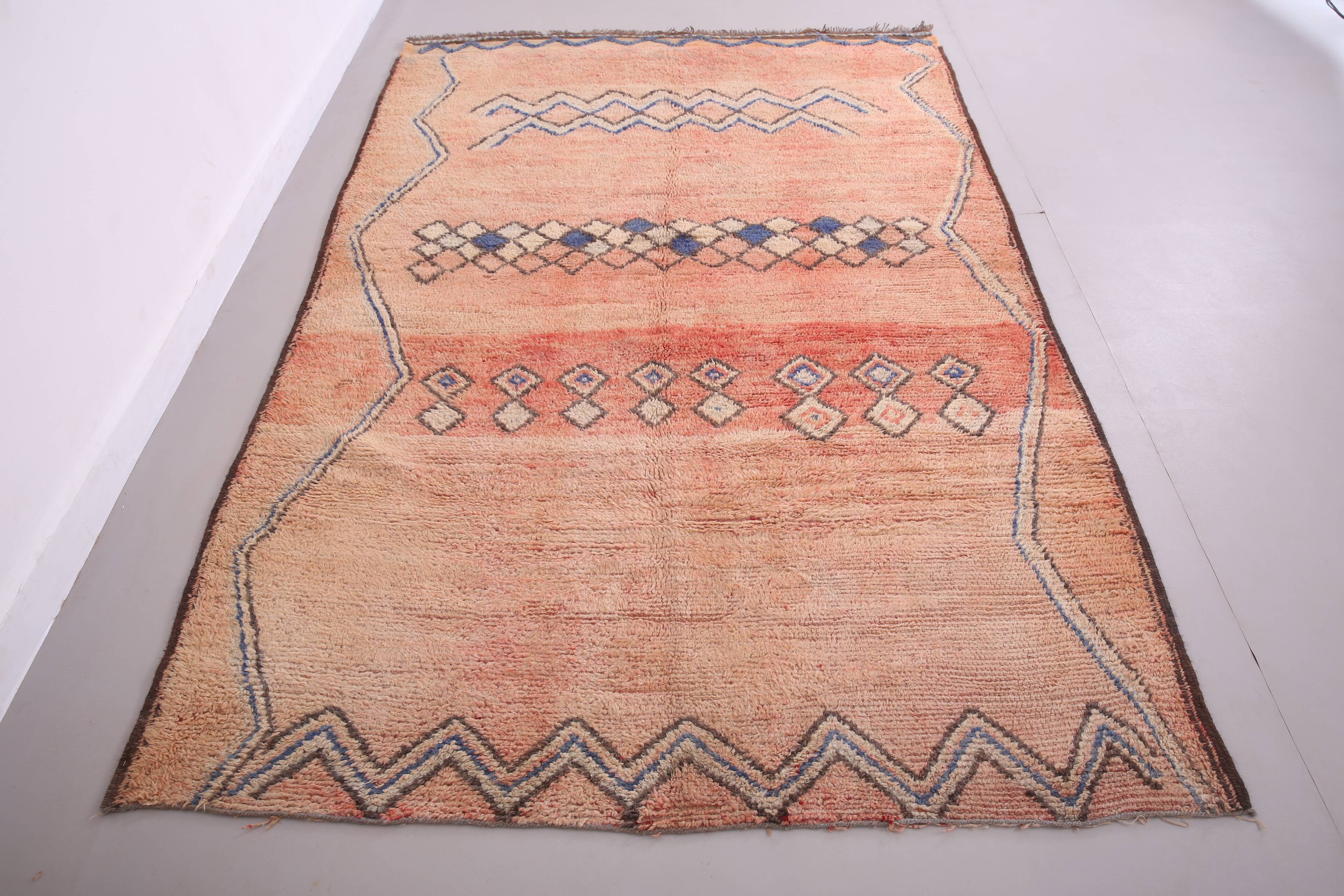 Vintage Handmade Moroccan Rug 171 x 265 cm - Moroccan rug - Old Berber rug