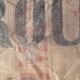 Old burlap bag "Courouble Roubaix"