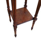 Sellette en bois et marbre