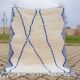 Traditional handwoven pure wool Berber rug size 150/250 cm