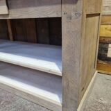 Old oak shop counter