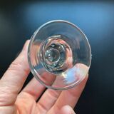 5 verres à shot en cristal