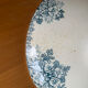 Antique earthenware compotier by Clairefontaine L.G.