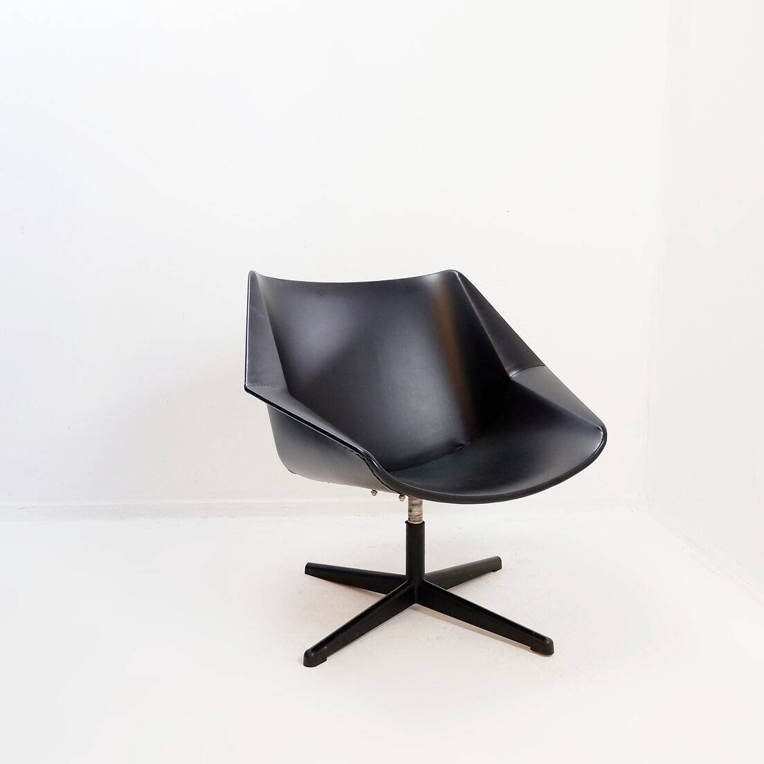 Mid-century pastoe fm08 swivel chair by cees braakman, netherlands, 1959