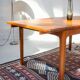 Vintage teak dining table, Danish Mid Century, 1960s, solid wood