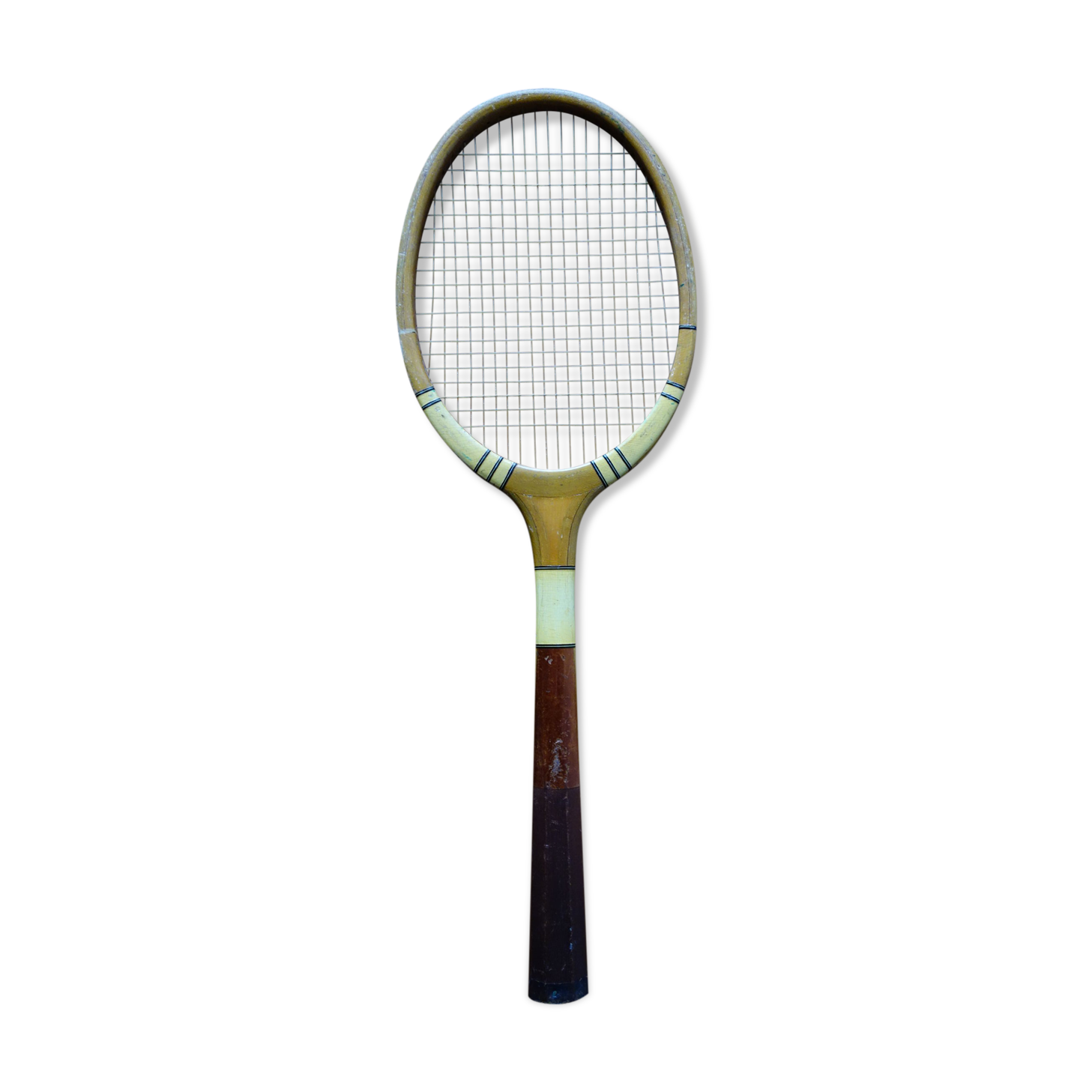 Racket tennnis wood 1910-1920