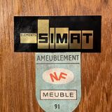 Vintage low storage cabinet