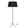 Bronze floor lamp in faux-bamboo style by Maison Baguès.