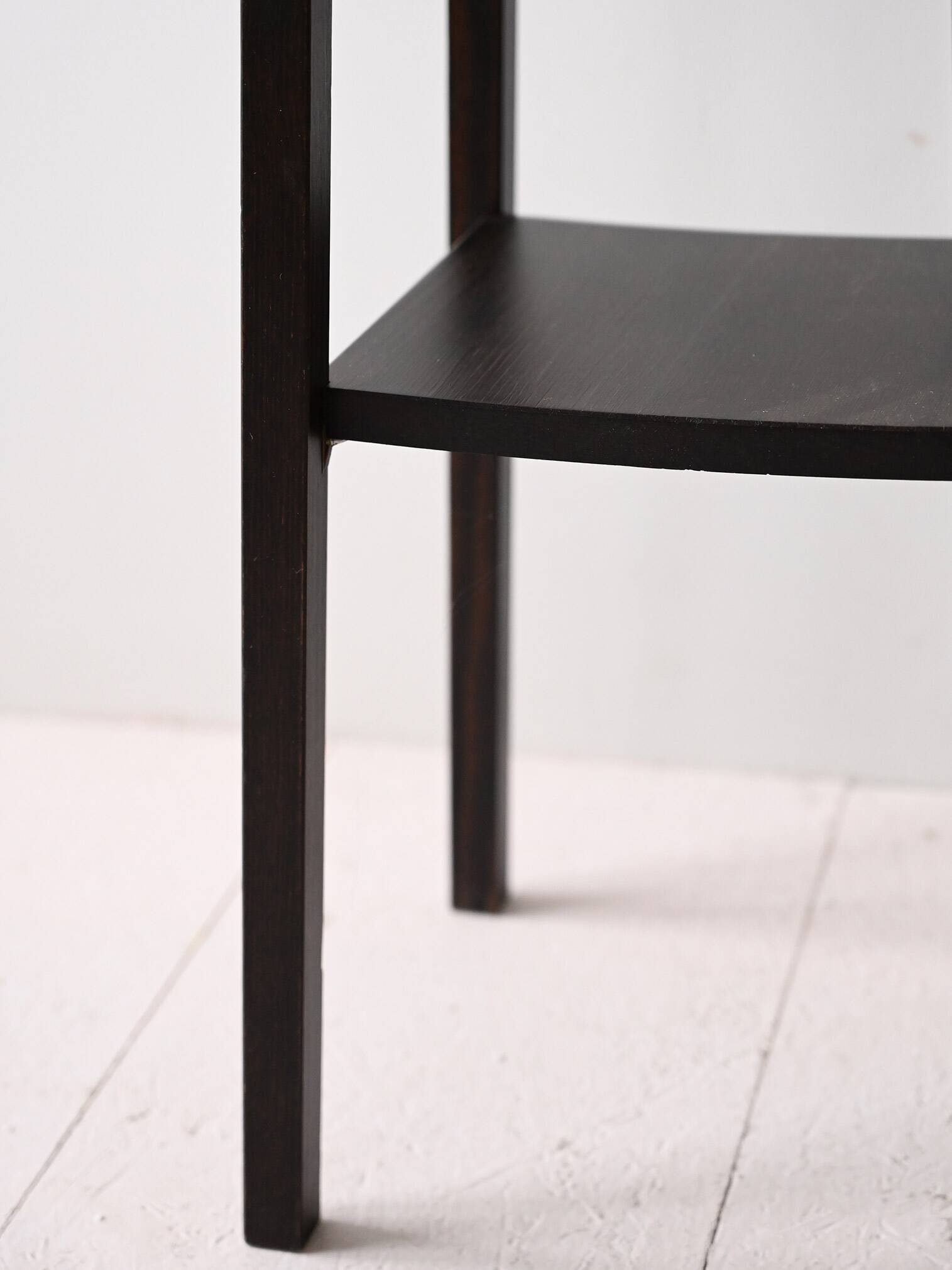 Vintage Swedish Wood Pedestal