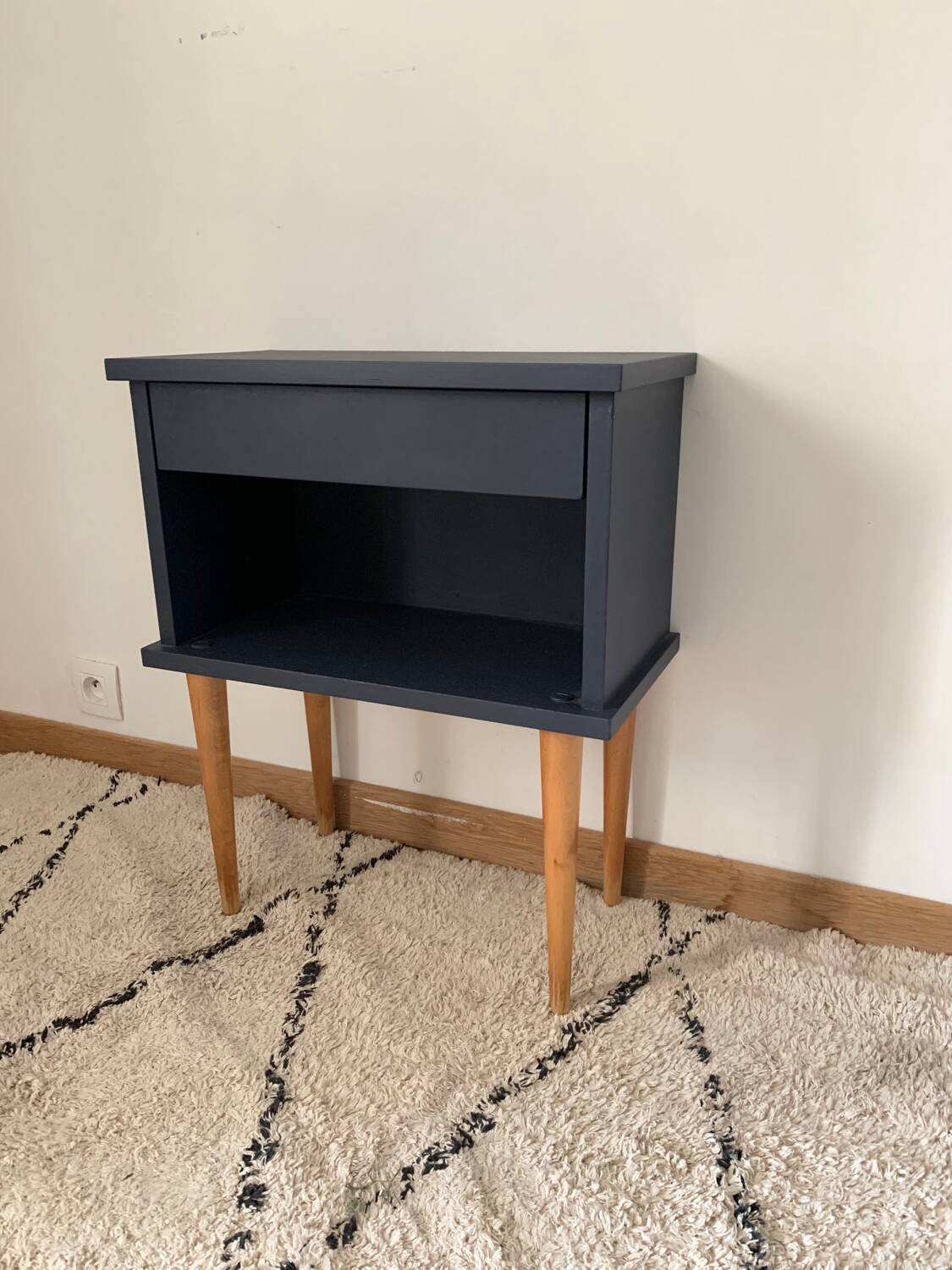 Vintage bedside table