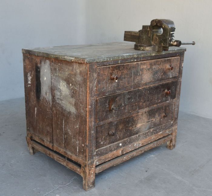 Rustic established commod with early 19th century vice