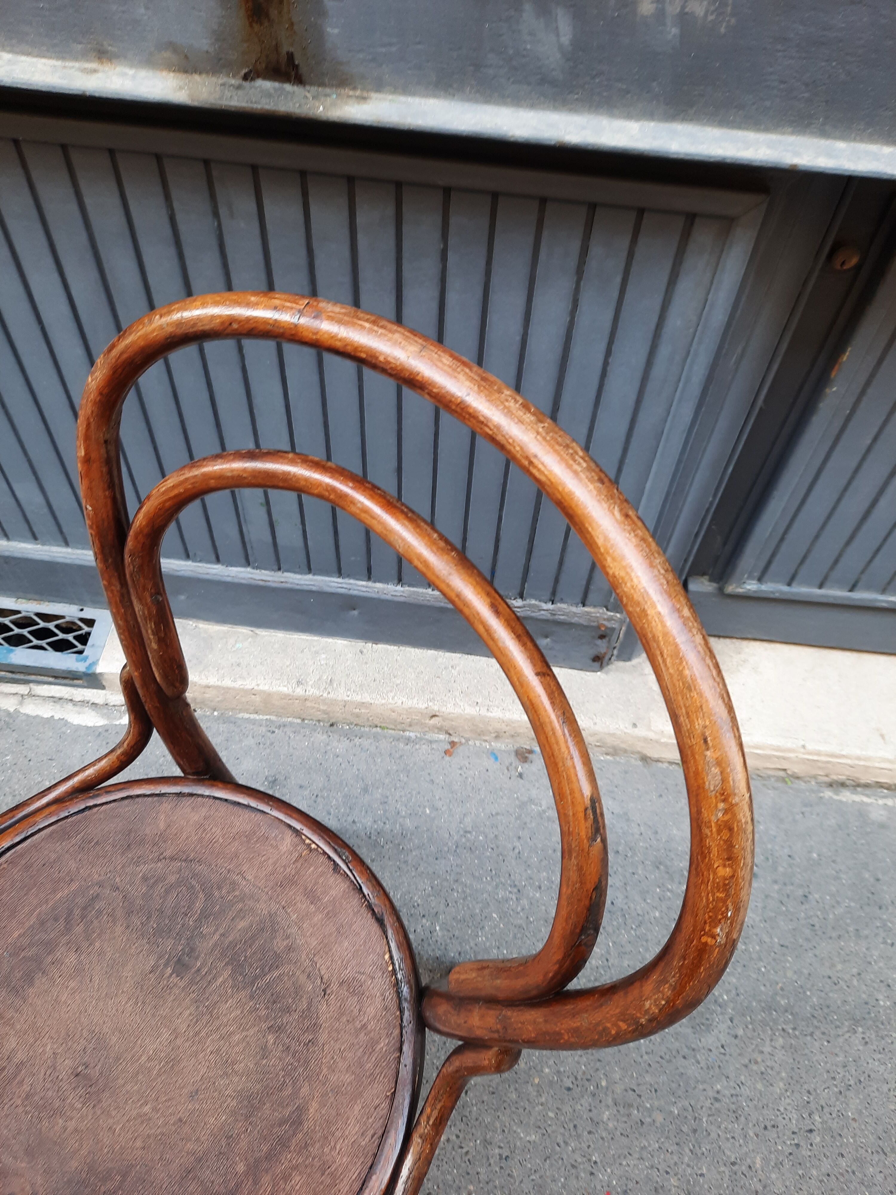 Antique bistro chair
