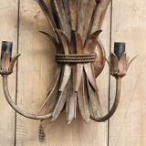 Wall lamp, sheaf of wheat