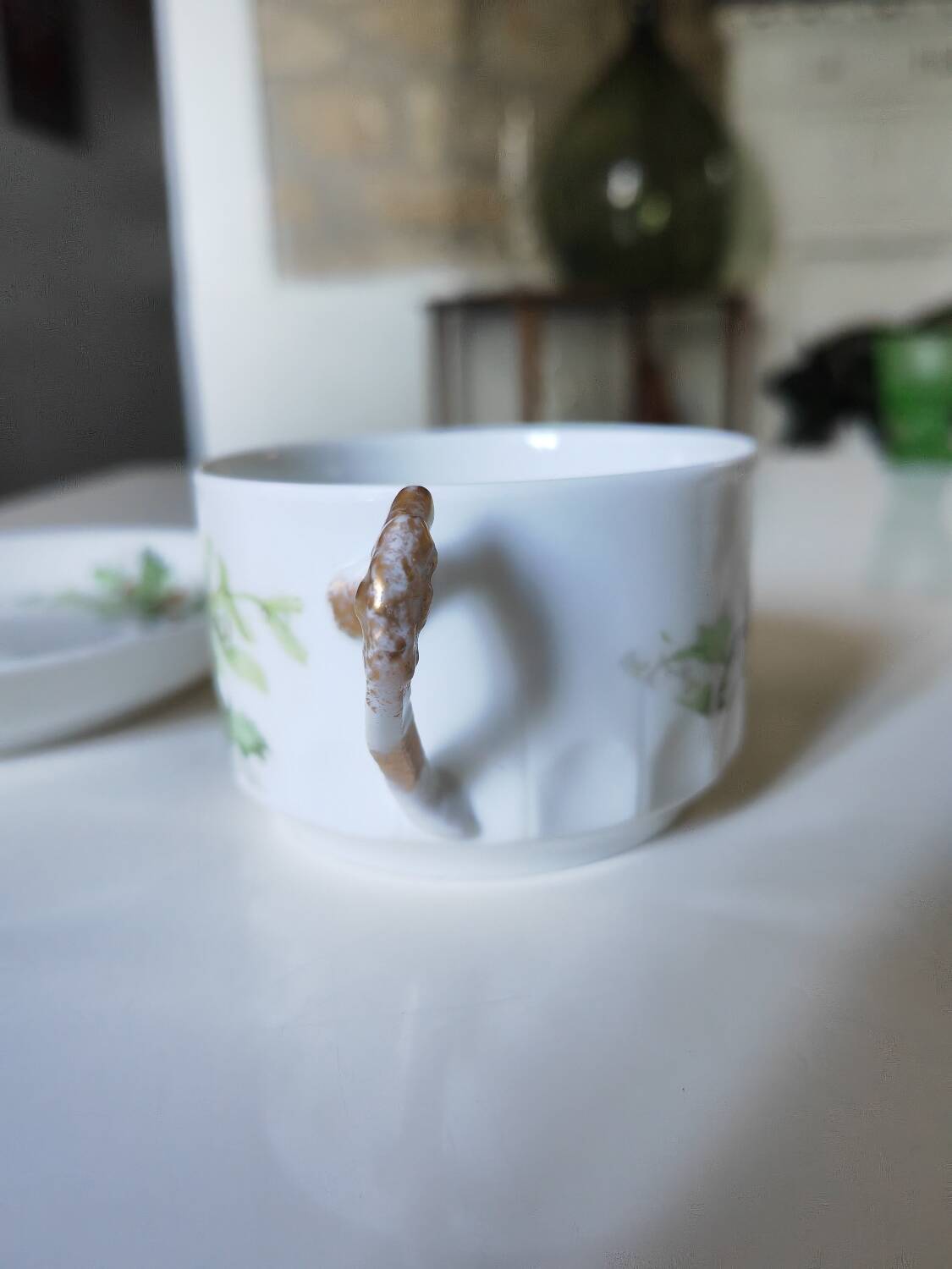 Christmas cup and saucer